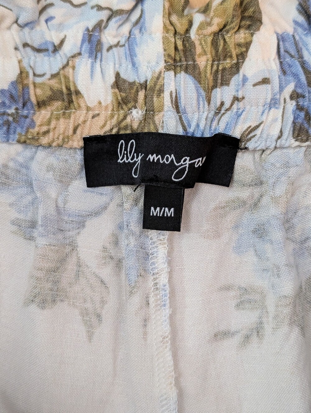 Lily Morgan 2 Piece Linen Blend Set - Picture 9 of 9